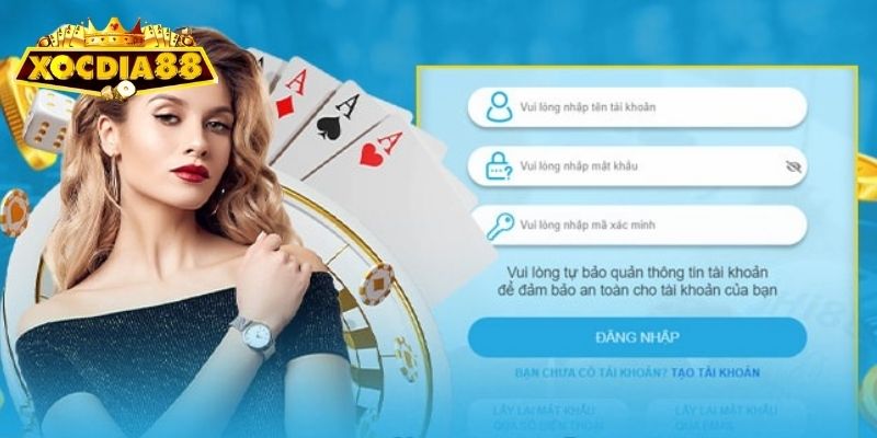 Đăng nhập Xocdia - Thao tác cược thủ thực hiện thường xuyên