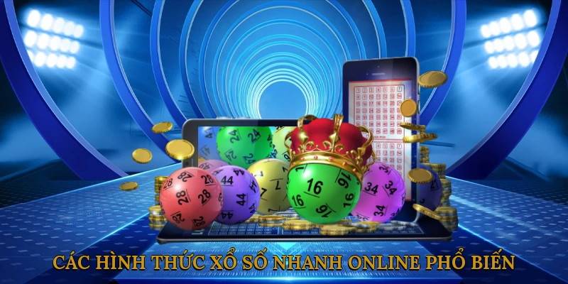 Các hình thức xổ số nhanh online phổ biến
